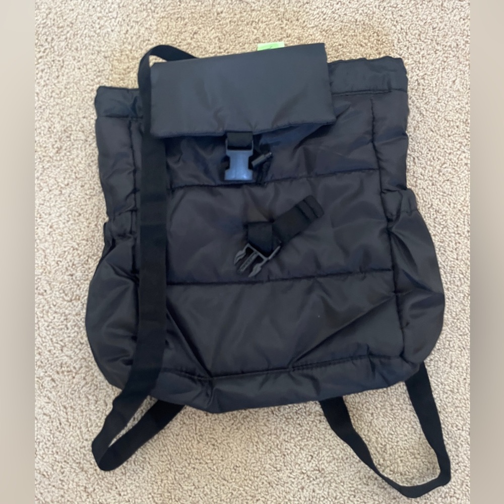 Black Puffer Bag
